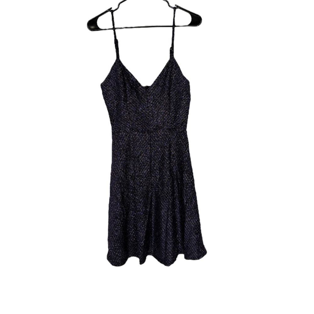 Cosmopolitan x Dress The Population Trista Metallic‎ Violet Multi Dress Size S - Picture 4 of 16